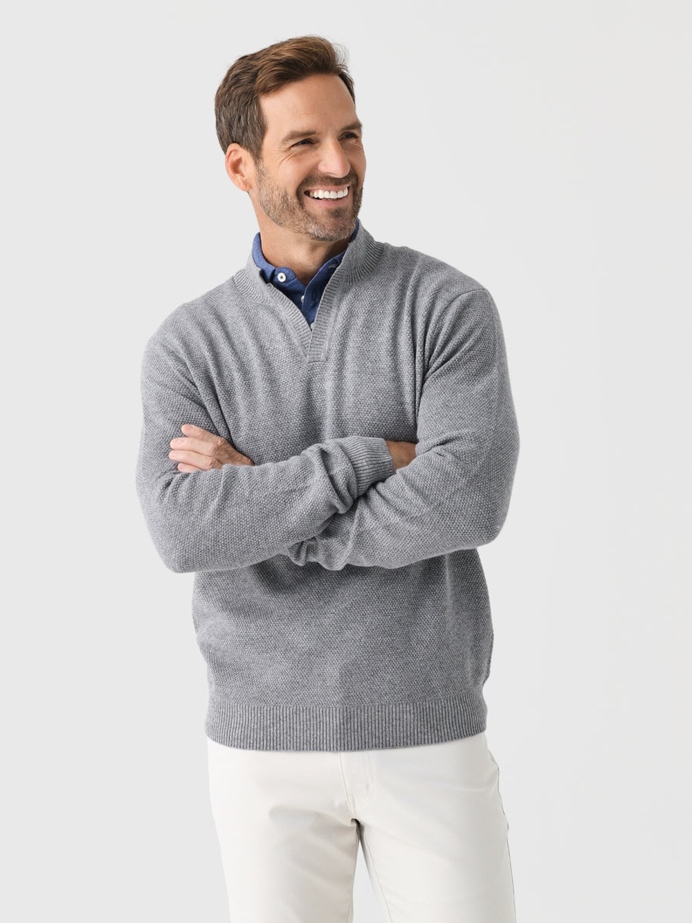 Johnnie-O Esteban Johnny Collar Sweater
Size X-Large